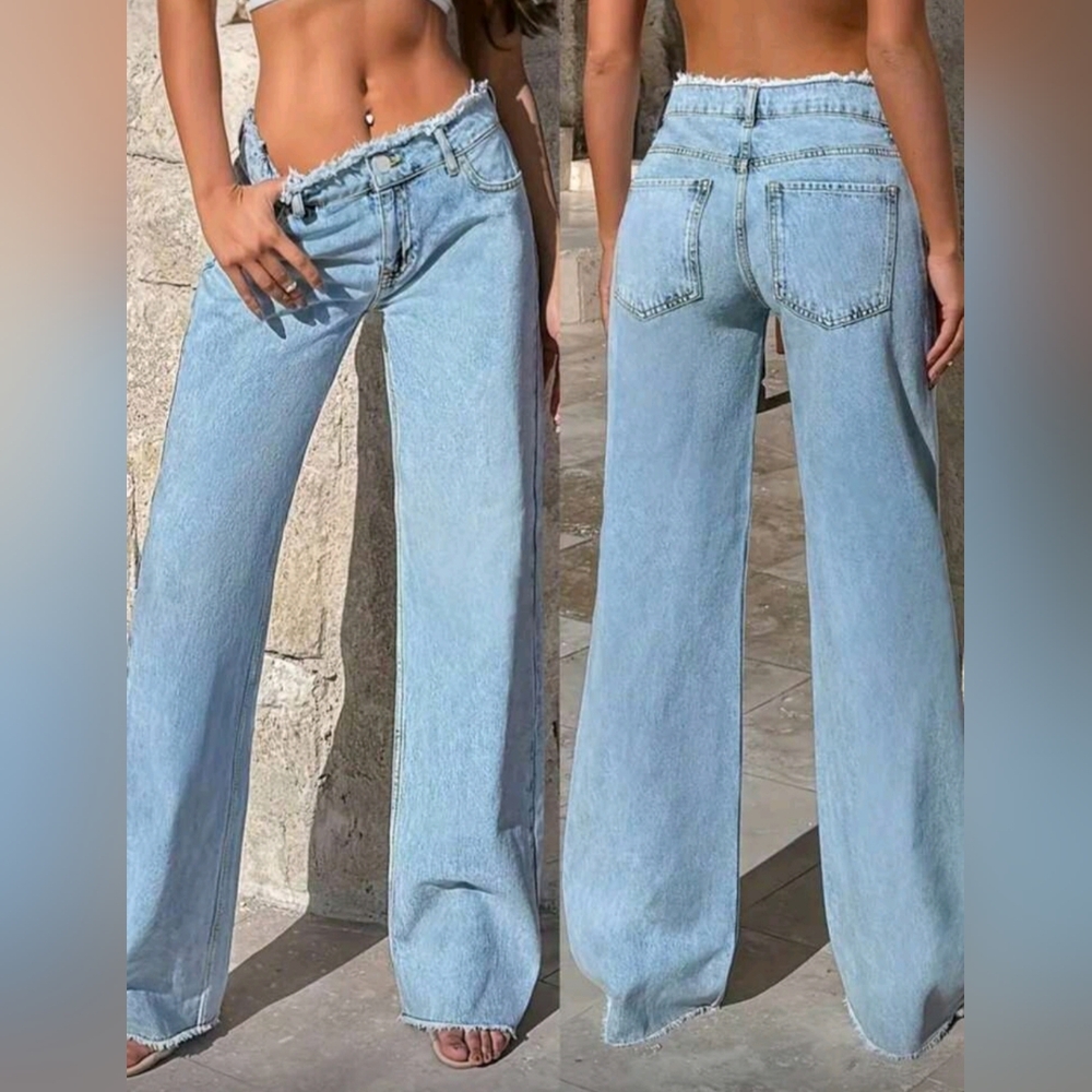 Frayed Jeans 6 Long
